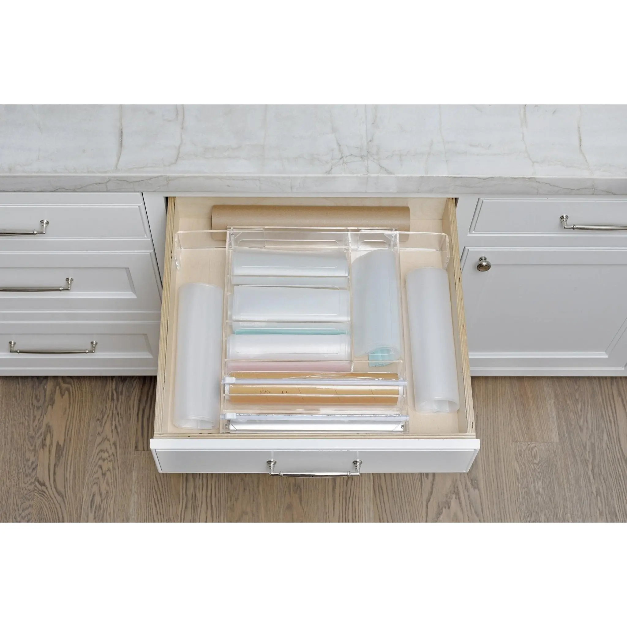 Expandable Ziplock Drawer Organizer - TikTok Shop