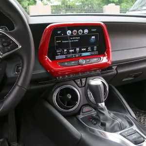 For 2017+ Chevrolet Camaro 8 Inch GPS Navigation Cover Trim Car Interior Accessoires