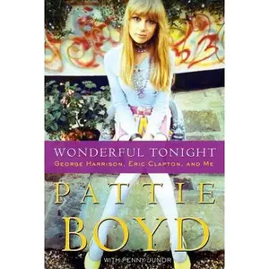 USED Book - Wonderful Tonight: George Harrison, Eric Clapton, and Me by Pattie Boyd (Hardcover) - english