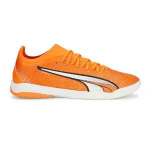 PUMA Mens Ultra Match Indoor Soccer Cleats  - Orange