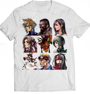 Vintage FF7 VII G-Bike Portraits Premium Unisex T-shirt- Vintage y2k tshirt - Crewneck Menswear Top