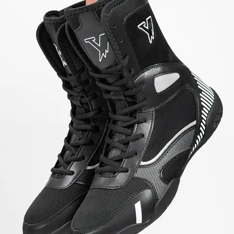 Men's Boxing Training Shoes, Non-slip Wear-resistant Boxing Shoes, Trendy Fashionable Sports Shoes for Boxing & Wrestling Training