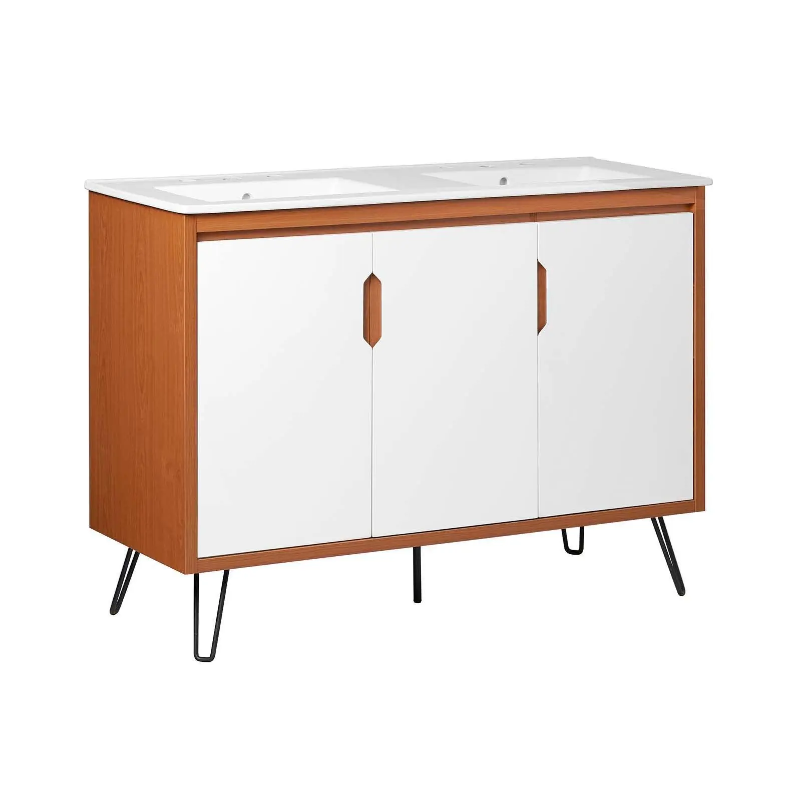 Modway Energize 48" Double Sink Bathroom Vanity
