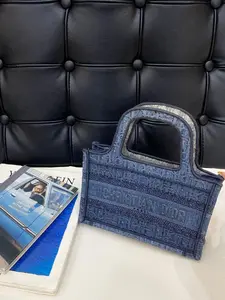 Pre-owned Christian Dior Canvas Messenger Bags Preloved Dior mini booktote 2020year 112081