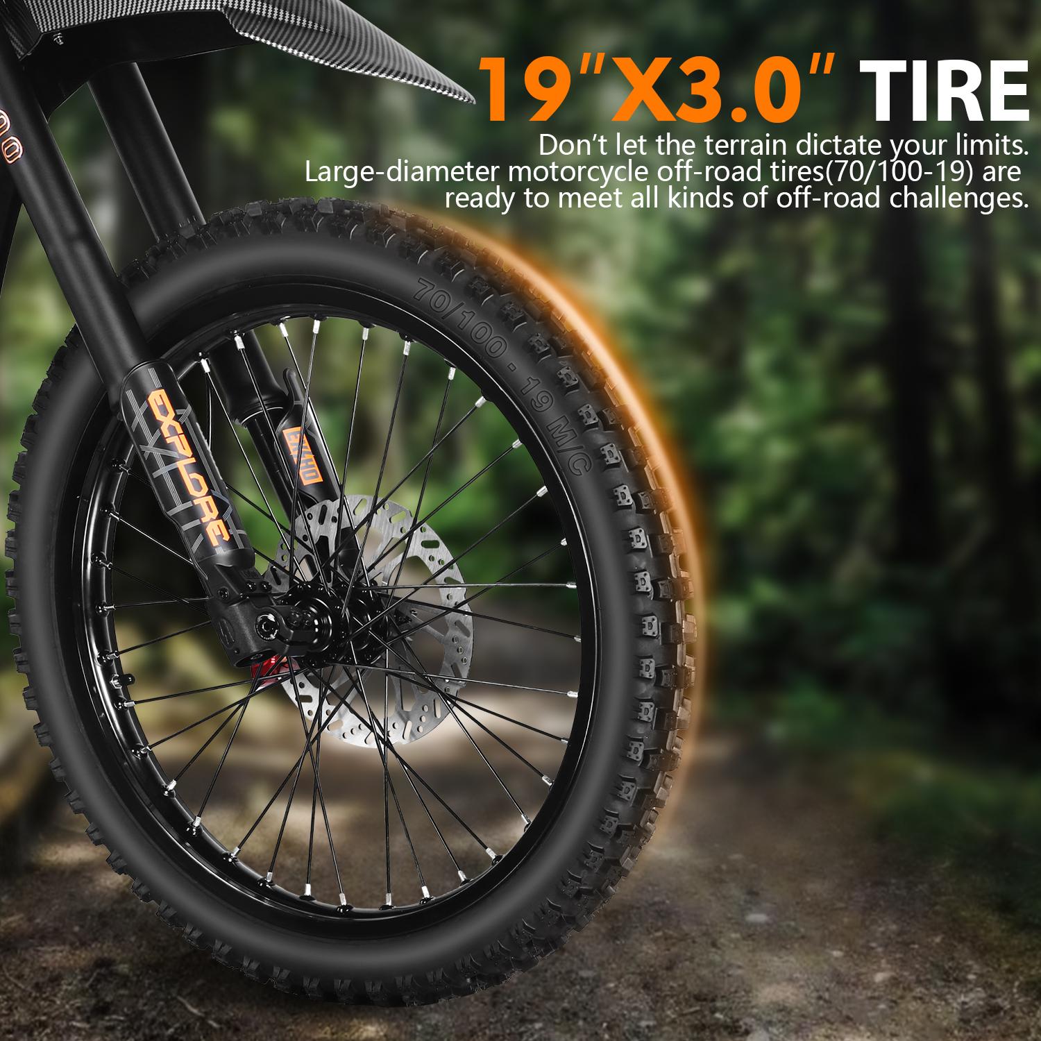 QF200  | Peak Power 3000W | Maximum Speed 50 mph | Range 40 Miles | 60V32A E lectric bike big wheel electric Tire Fat