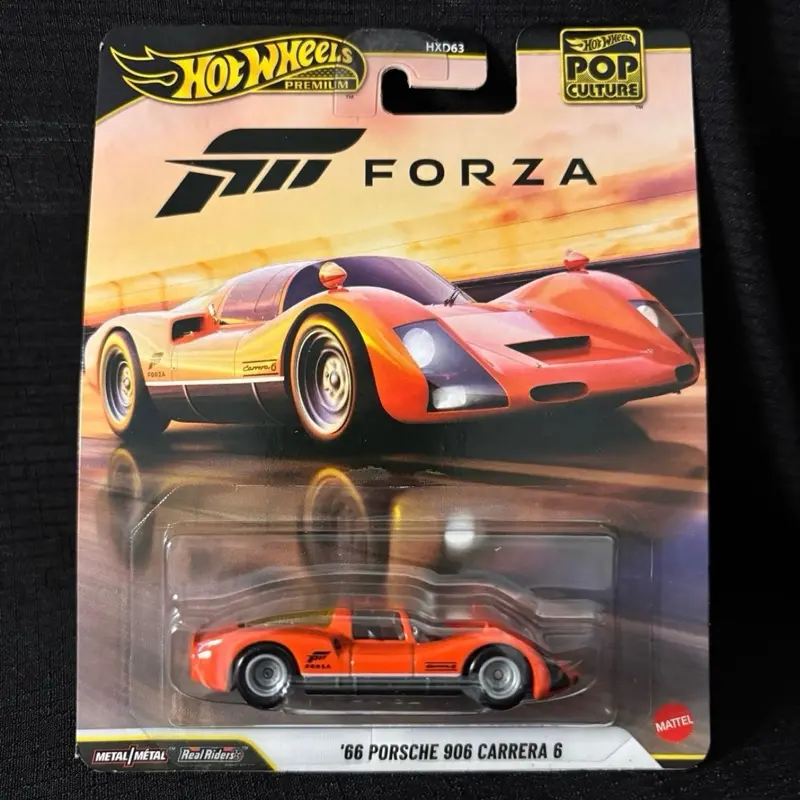 Hot Wheels Premium Pop Culture - Forza Horizon ‘66 Porsche 906 Carrera 6