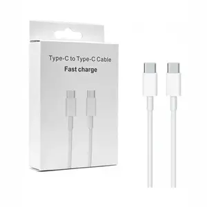 Type C to Type C Fast Charging Cable for Mobile, Smartphone, Cellphone Devices, Electronic Port Compatibility