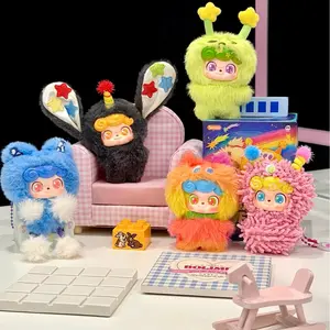 Q.Kid Wave Club Mini Plush Blind Box – Cute Soft PVC & Plush Hanging Charms, Adorable Collectible Surprise Figures for Bags & Desks, Perfect Gift for Girls & Plush Lovers