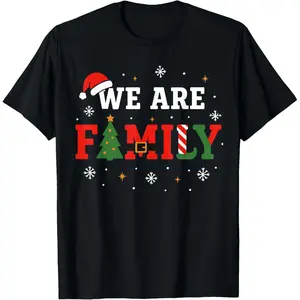 Christmas Family Shirts 2025 Outfit Pajama Matching Set T-Shirt Tee Classic