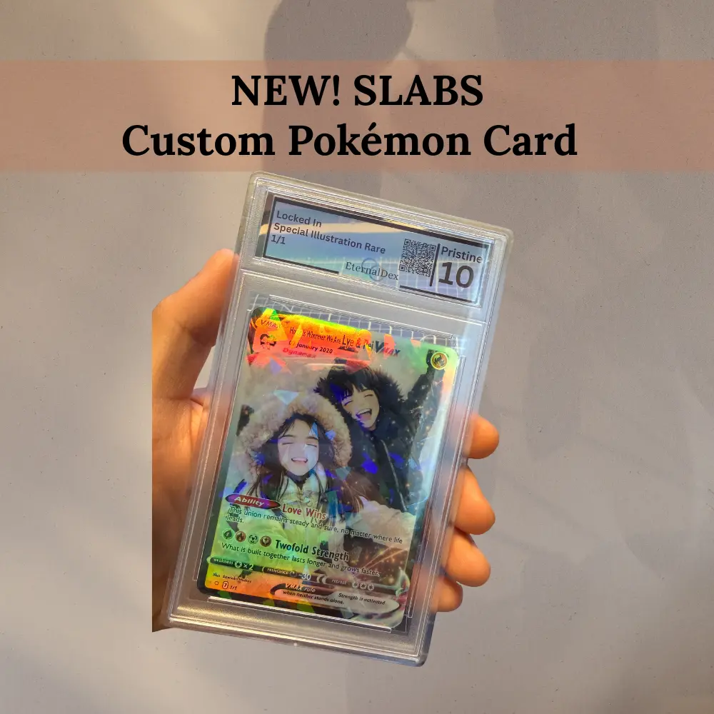 Custom Pokmon Card Slab | Personalized Pokmon Card | Custom Traiding Card | Pokmon Gift | Your Photo, Name & Stats | Personalized Gift Special Edition - TikTok Shop Custom Pokmon Card Slab | Personalized Pokmon Card | Custom Traiding Card | Pokmon Gift | Your Photo, Name & Stats | Personalized Gift Special Edition - TikTok Shop