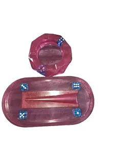 Vintage Ashtray Holder Set with Decorative Dice Versatile Jewelry & Soap Dish Tray for Bathroom Organization Ornaments Ideal for Accessories & Practical Use