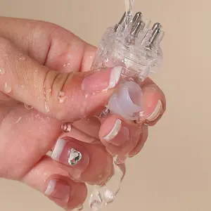 5-hole Scalp Massager Comb, Multi-functional Scalp Applicator Bottle, Hair Care & Styling Tool For Scalp Massage & Beauty Massage, Scalp Stimulator