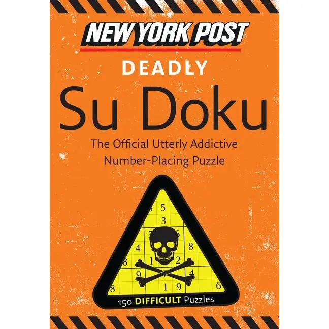 New York Post Deadly Su Doku: 150 Difficult Puzzles[Paperback Book]