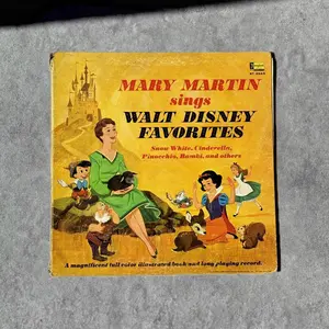 Mary Martin Walt Disney Favorites Vintage Record Vinyl