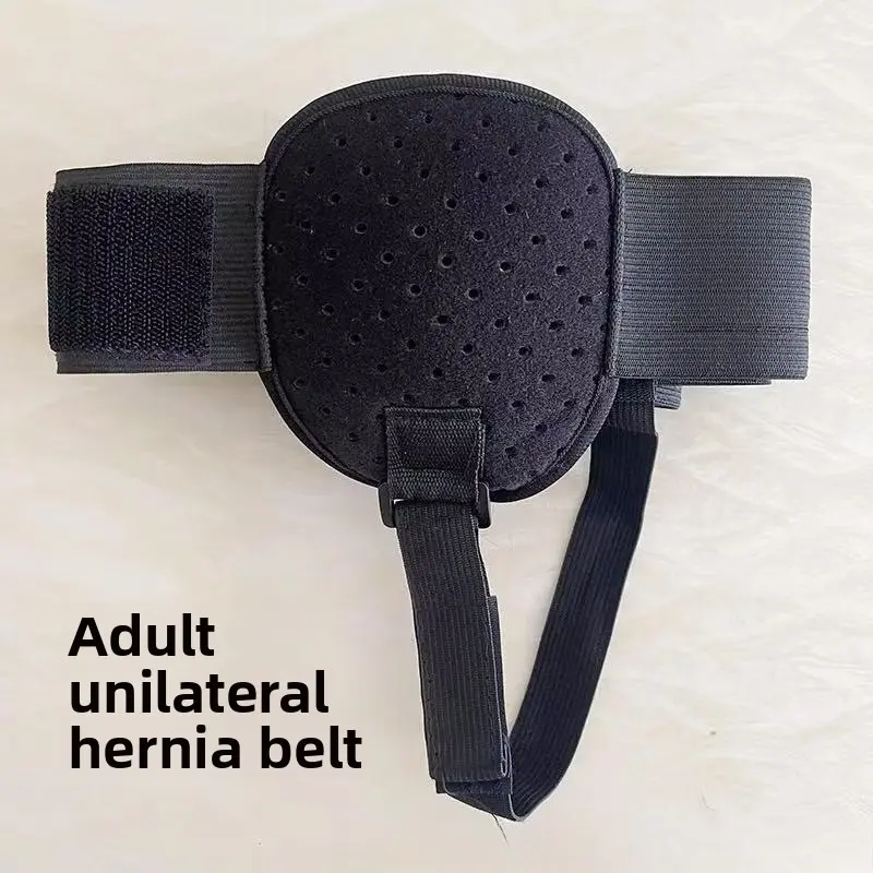 Men's Adult Unilateral Hernia Belt, 2-Piece Breathable Modal Underwear-Style Truss with Removable Pad for Adjustable Inguinal Support, Two Pieces