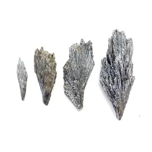 Raw Black Kyanite Blade, Natural Black Kyanite Stone from Brazil