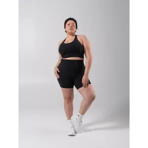 Rosa Sports Bra - Onyx Black