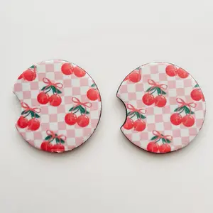 Car Coasters Girly Cute Car Accessories Interior