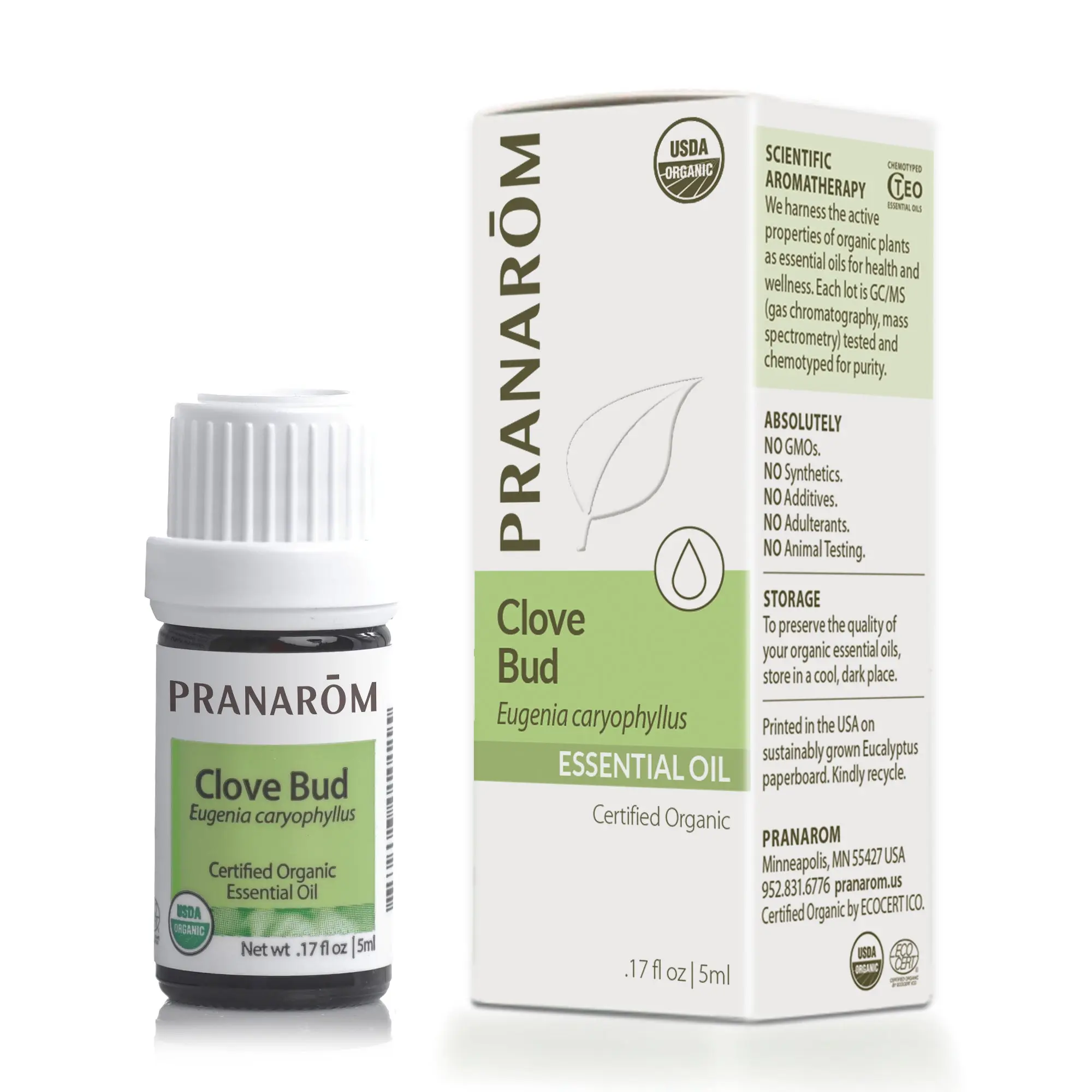 Pranarom Clove Bud Essential Oil – Bio | Certified Organic Muscle, Immune & Dental Oil