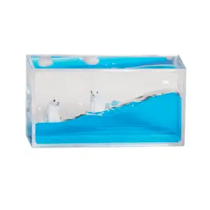 Surfing Polar Bears Aquarium Fidget