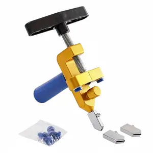 Glass Cutter & Hand Tools, Manual Tile Cutter, 2-in-1 Glass Cutting Tool with Glass Breaking Pliers, DIY Tool Kit