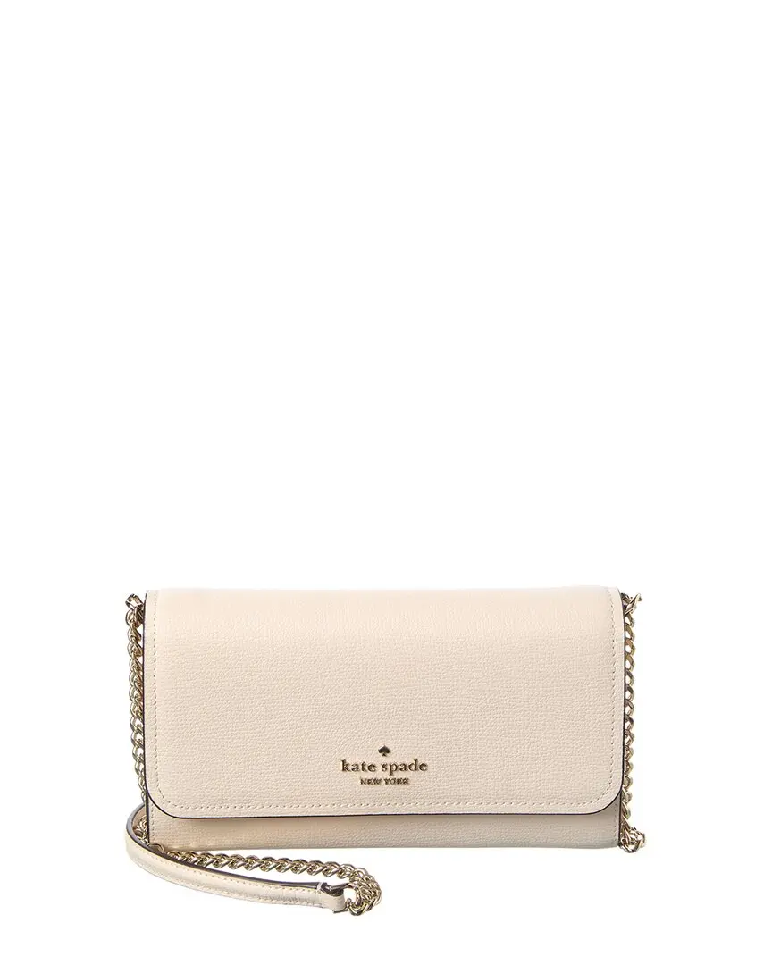 kate spade new york Darcy Refined Grain Leather Chain Wallet Crossbody