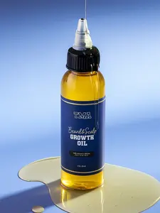 Jumbo Beard & Scalp Stimulating Growth Oil 4oz US Haircare Comfort Essential Nutrients for Growth Lengthening Thickening Natural Root Enhancer Rosemary Biotin