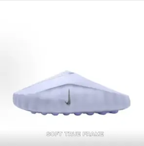 Light purple Breathable Perforated Clog Slides, Cushioning Capsule Massage Sole with Streamlined Sculpted Silhouette Design