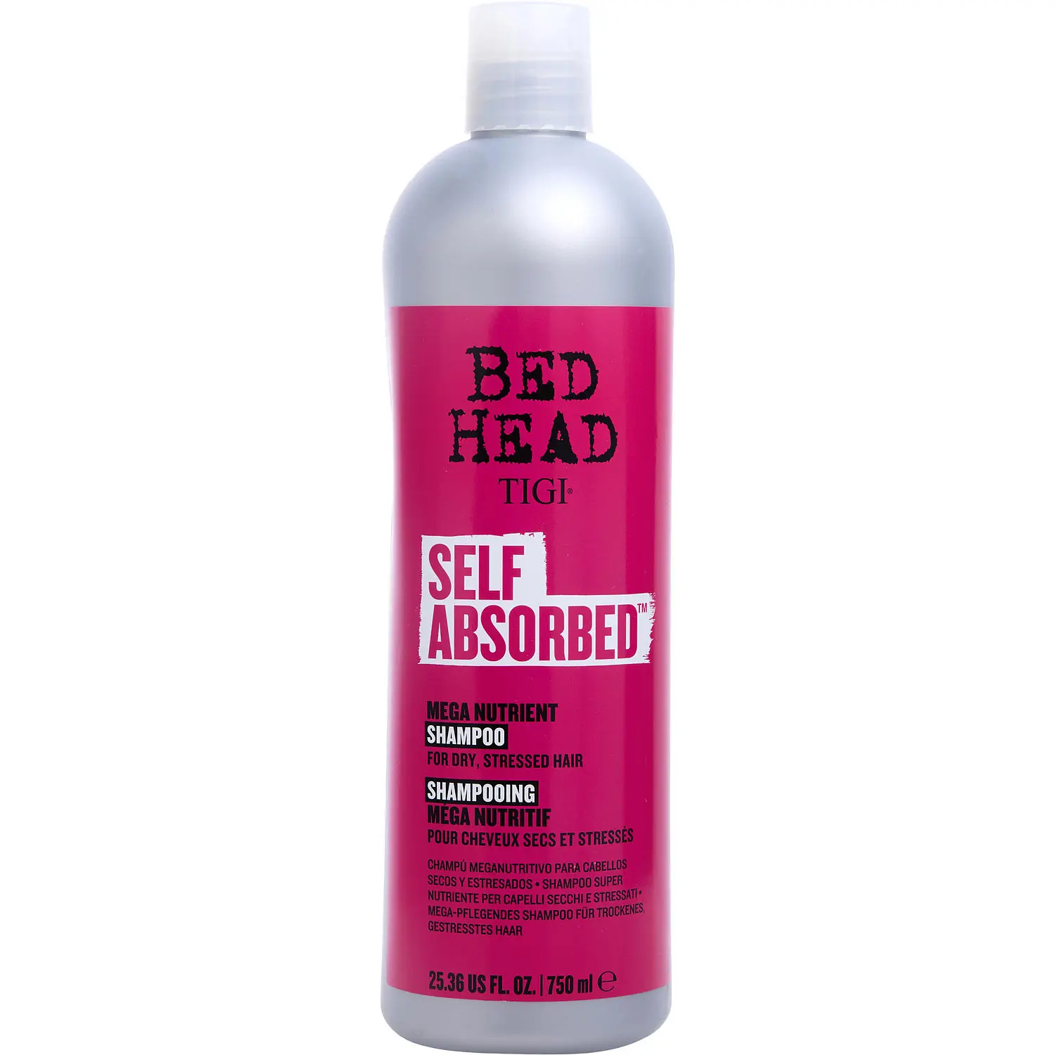 Bed Head By Tigi Self Absorbed Mega Nutrient Shampoo For Unisex Bed Head By Tigi Self Absorbed Mega Nutrient Shampoo For Unisex