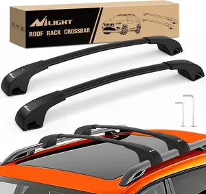 Nilight Roof Rack Cross Bars, Adjustable Aluminum Car Crossbars Fit for Jeep Cherokee 2014-2023 with Side Rails, Car Accessory for Cargo Carrier, Luggage, Bike