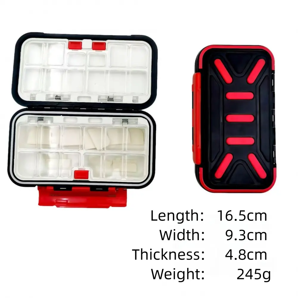 24-slot Lure box (large Size - black)