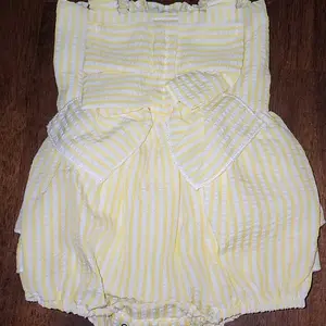 Baby Girl's Striped Print Bow Decor Bodysuit, Cute Sleeveless Bodysuit for Baby Girls, Newborn Infant Kids Summer Clothes, Stripes Print Bodysuit, Baby Clothing