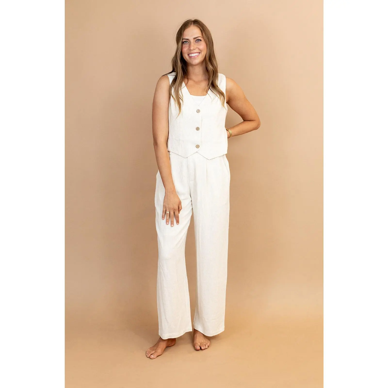 Perri Linen Vest