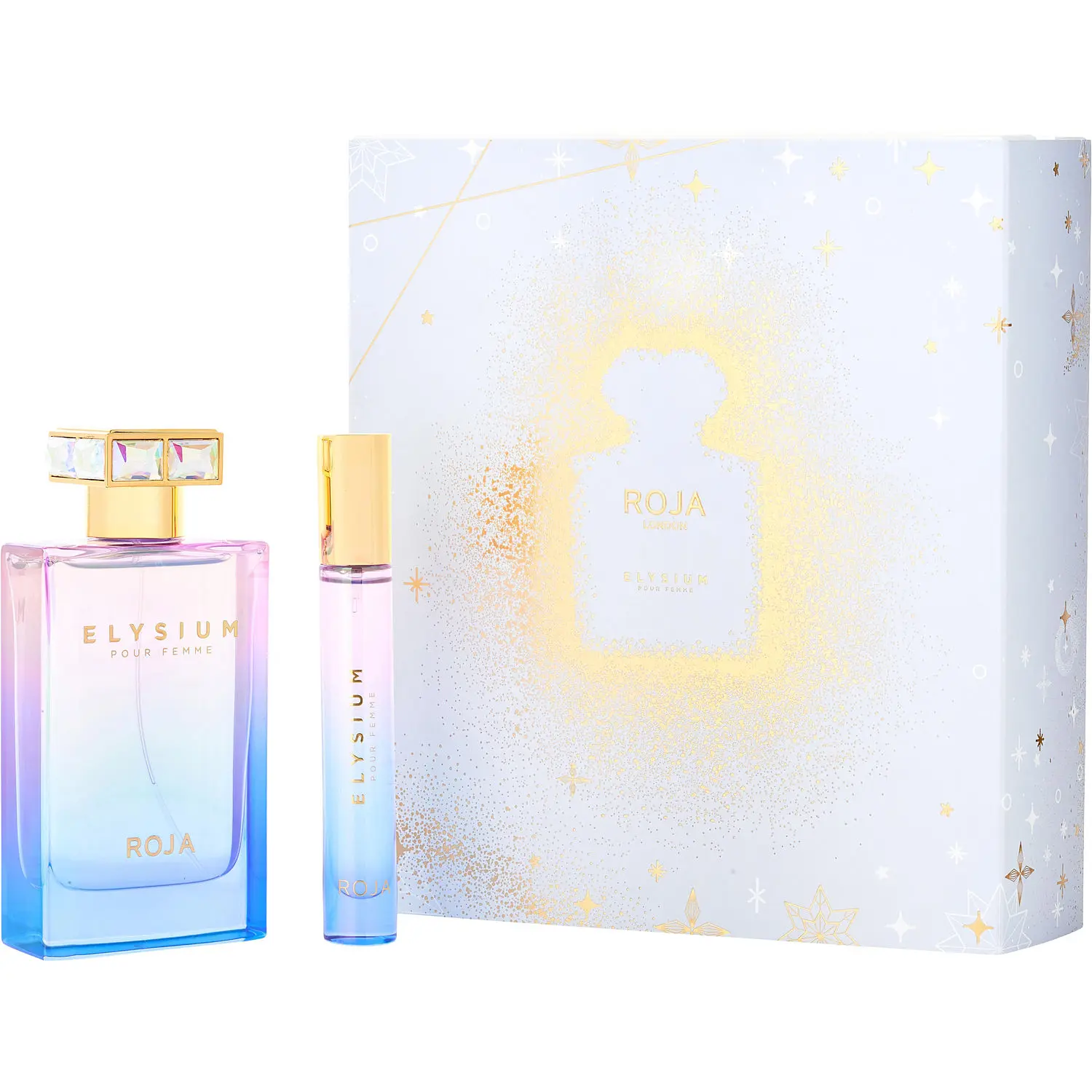Roja Elysium Pour Femme Set-Eau De Parfum Spray 2.5 Oz & Eau De Parfum Spray 0.33 Oz Mini For Women