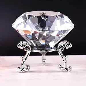 Stylish & Sparkling Crystal Sun Catcher with Base — Glass Ornament, Ideal for Desktop Display & Photography Props; A Perfect Birthday Gift for Women and Adults