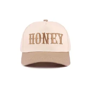 Honey adjustable canvas hat
