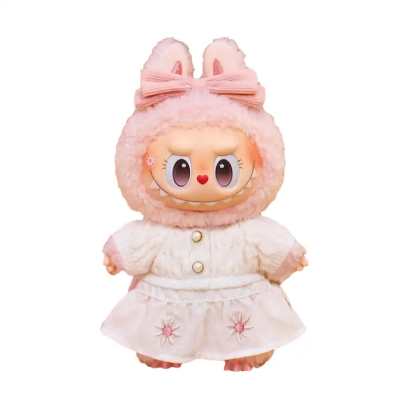 Pop Mart Labubu The Monsters Mokoko Fall into Sweaters Series Vinyl Plush Pendant