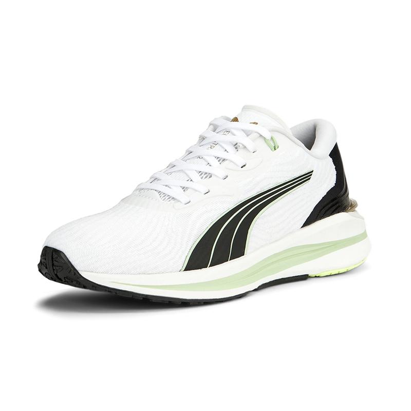 PUMA Womens Electrify Nitro 2 Run 75 Running Sneakers Shoes - White