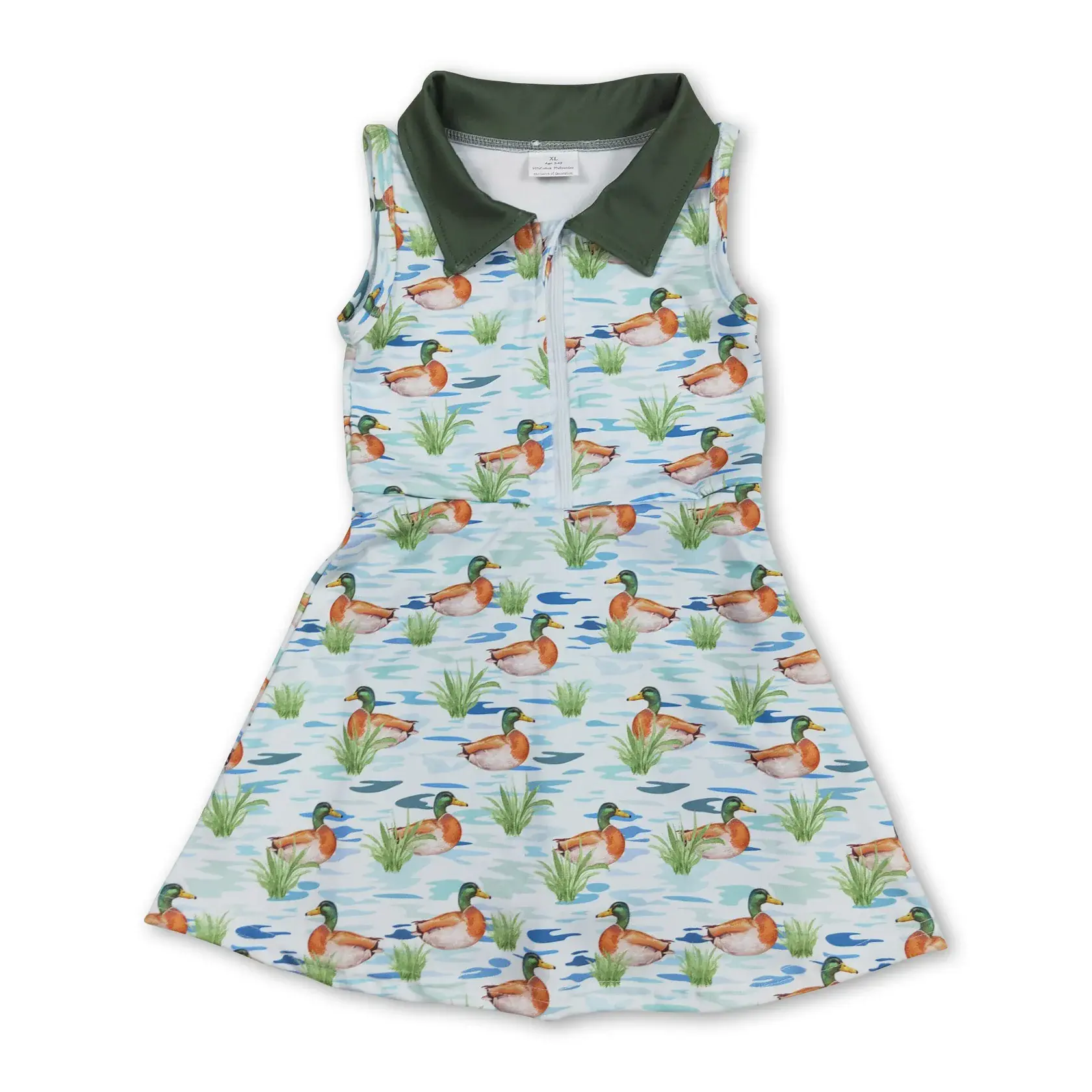 Athletic Tennis Duck Girls Dress Athletic Tennis Duck Girls Dress