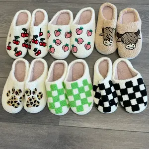 Cozy Slip On Slippers Sizes 7-11 Footwear Walking Shoes