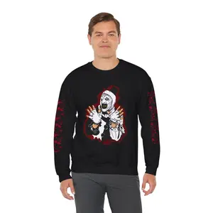 Terrifier Art The Clown Unisex Heavy Blend™ Crewneck Sweatshirt