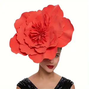 Carnival Elegant Floral Fascinator Headband for Women - Perfect for Tea Parties, Cocktails & Weddings, for Spring