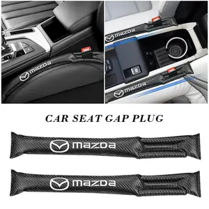 Car Seat Gap Filler PU Leather, Compatible with Mazda 2, 3, 5, 6, Cx-5, Cx-9, Cx-7, Cx-4, Cx-3, Cx-30, Mx-5, Mx-3, Bk, Nc, Er, Gh Models