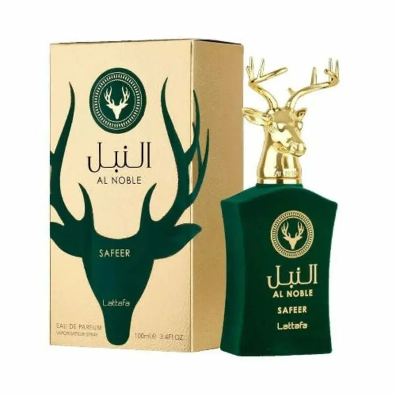 Lattafa Al Noble Safeer For Men 3.4 Oz Eau De Parfum Spray