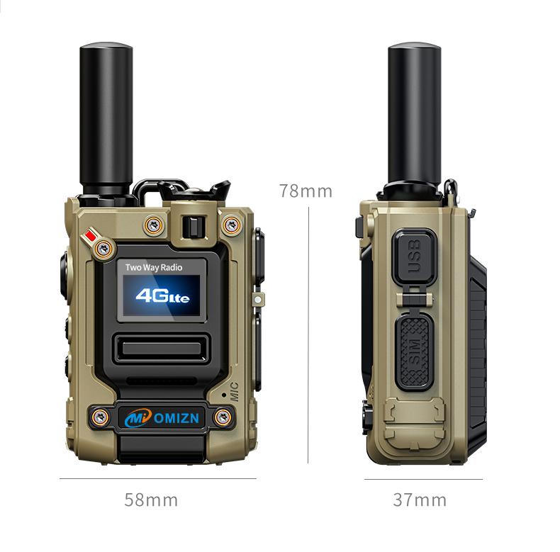 Lifelong Free Long-range Walkie-talkie, Portable, Features One-touch Talk Functionality, Ready to Use Right Out Of The Box.Multi-user Communication, Comes Equipped with SIM Card earphone, Ideal for Commercial, Industrial, Home, Security, Outdoor.2pcs