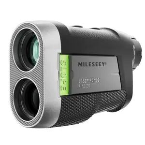 MILESEEY Laser Golf Rangefinder PF260  with Slope,±0.4 yd Accuracy, Flag Lock Vibration,  1100 yd Rechargeable Laser Range Finder Golf Magnetic,Removable Battery Power