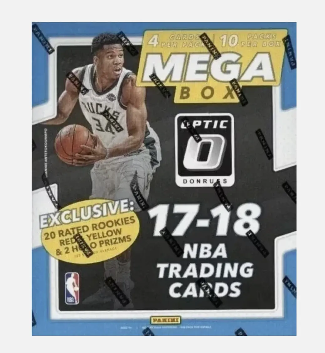 2017-18 Panini Donruss Optic Mega NBA Box (TATUM RC YR) 2017-18 Panini Donruss Optic Mega NBA Box (TATUM RC YR)