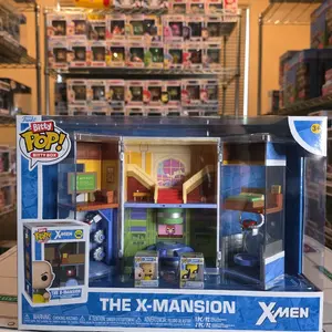 Funko Pop Bitty Box Playset The X-Mansion w/ Professor X & Wolverine X-Men