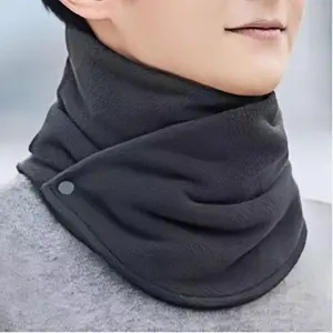 Solid Color Thickened Neck Warmer, Windproof Neck Gaiter, Neck Warmer for Men & Women, Outdoor Sports Accessories for Cycling, Running, Hiking