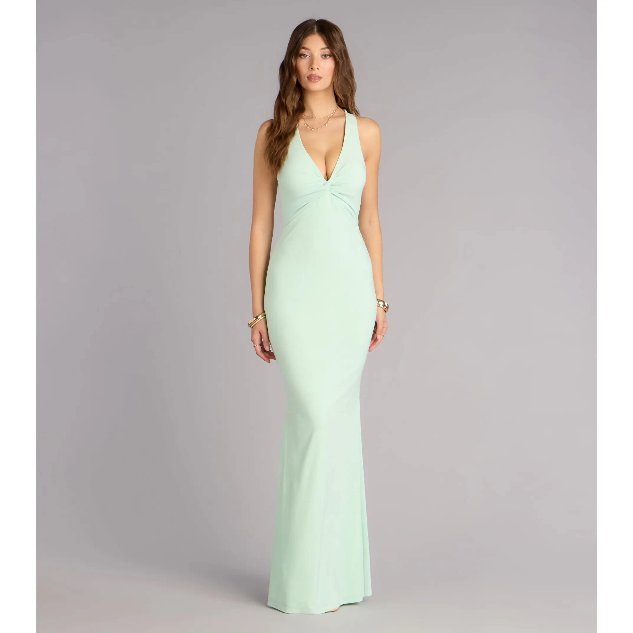 Lydia Halter Lace-Up Mermaid Formal Dress - TikTok Shop Lydia Halter Lace-Up Mermaid Formal Dress - TikTok Shop